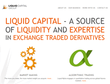 Tablet Screenshot of liquidcapital-markets.com
